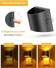 Mini Black 1600K LED Night Light