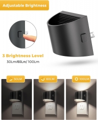 Mini Black 5000K LED Night Light