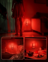 Ice Cream Shade Motion Sensor RED Night Light