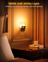 Candle Style Amber Night Light