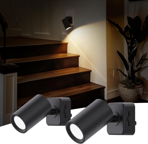 3000K Wall Spotlight Rotatable Night Light