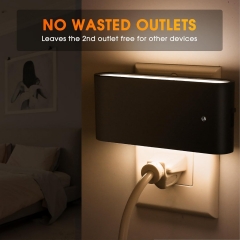 Black Shell 3000K LED Night Light