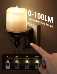 Black Shell 3000K LED Night Light