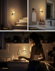 Golden Motion Sensor Night Light