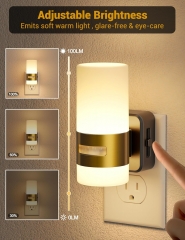 Golden Motion Sensor Night Light