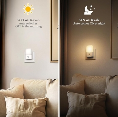 White Motion Sensor 3000K LED Night Light