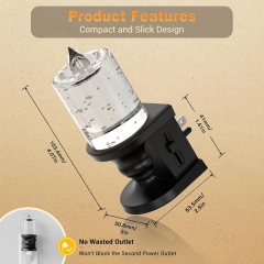 Candle Amber Night Light