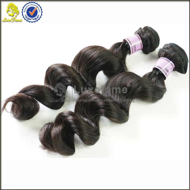 8A virgin Malaysian hair Loose wave 2pcs/pack free shipping