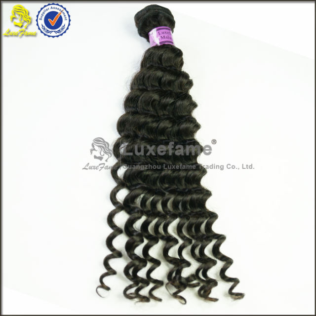 8A virgin Malaysian hair Deep wave 1pc/pack free shipping