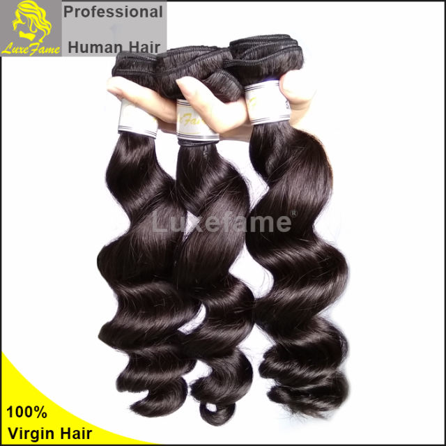 8A virgin Mongolian hair loose wave 3pcs/pack free shipping