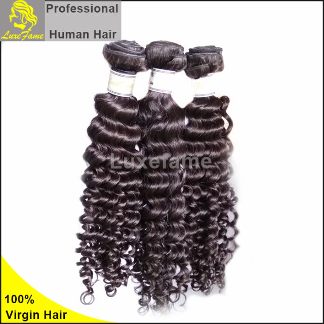 8A virgin Mongolian hair deep wave 4pcs/pack free shipping