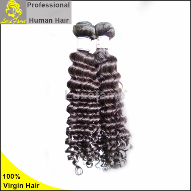 8A virgin Mongolian hair deep wave 1pc/pack free shipping