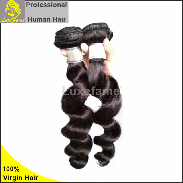 8A virgin Mongolian hair loose wave 1pc/pack free shipping