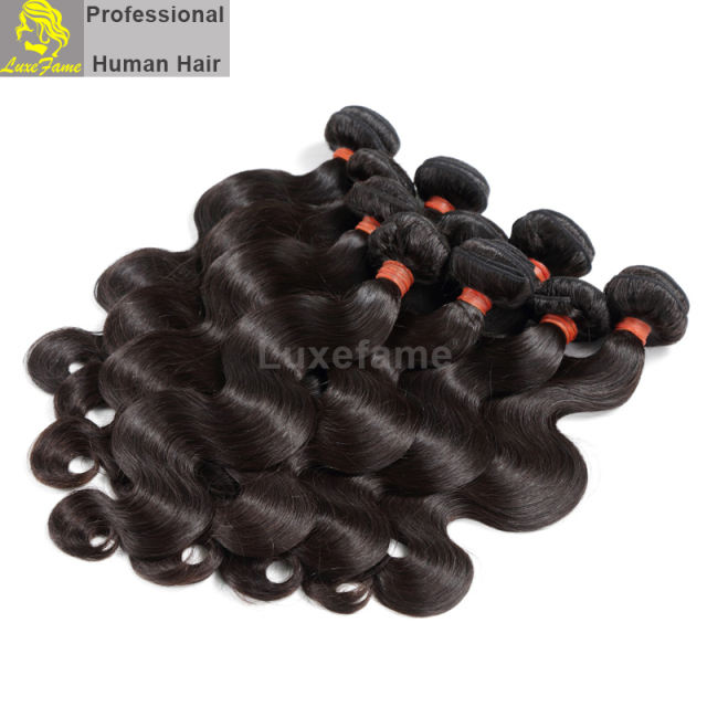 8A virgin brazilian hair body wave 1pc or 5pcs/pack free shipping