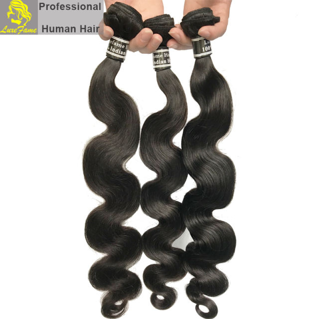 8A virgin Indian hair body wave 2pcs or 3pcs or 4pcs/pack free shipping