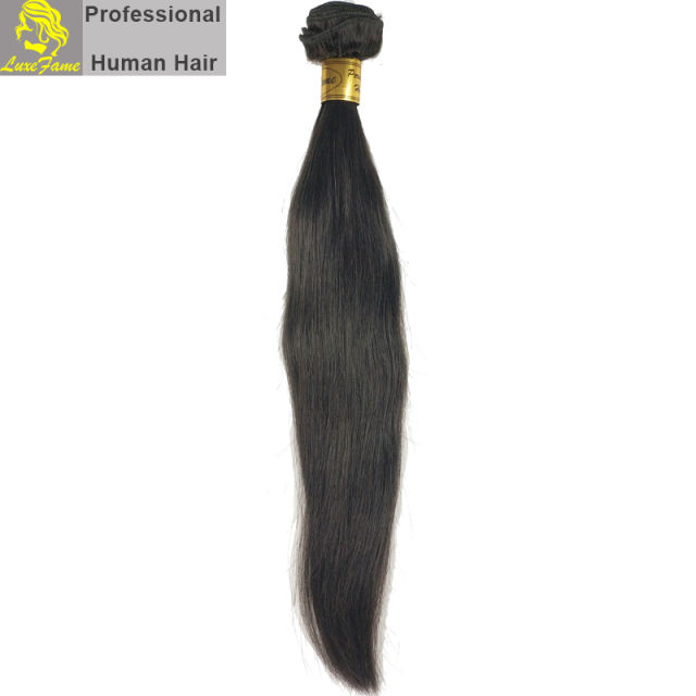 8A virgin Peruvian hair natural straight 1pc or 5pcs/pack free shipping