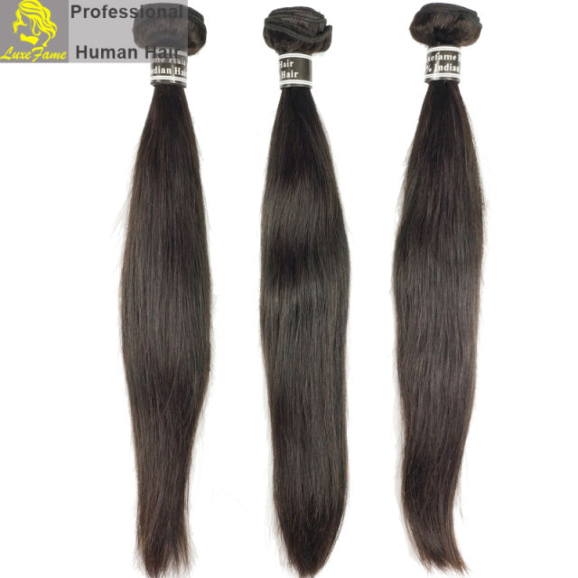 8A virgin Indian hair Natural Straight 2pcs or 3pcs or 4pcs/pack free shipping