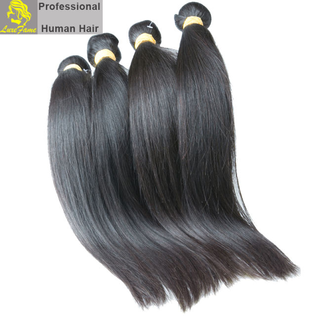 8A virgin brazilian hair natural straight 1pc or 5pcs/pack free shipping