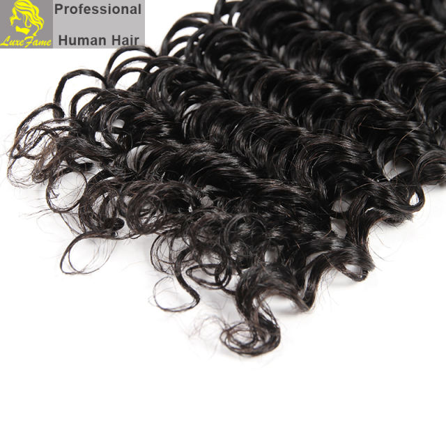 Virgin Brazilian hair Deep wave 2pcs or 3pcs or 4pcs/pack free shipping