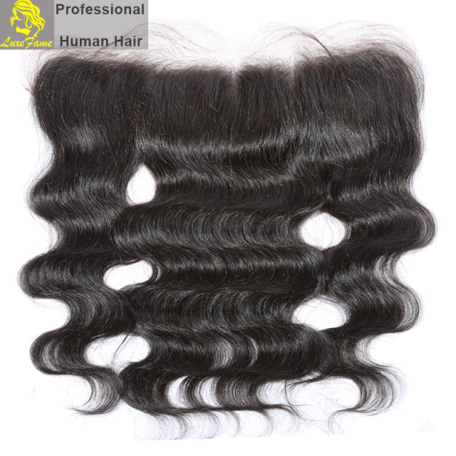 Top Grade 2/3/4PCS Virgin Hair With Lace Frontal Body Wave For A Full Head Shipping