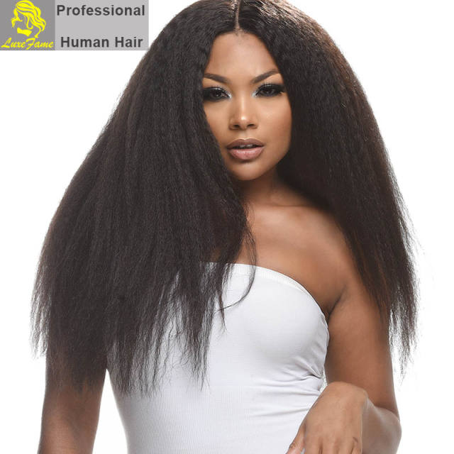 8A virgin brazilian hair Kinky Straight 1pc or 5pcs/pack free shipping