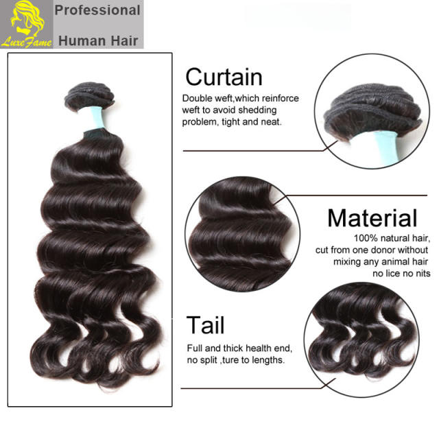 8A virgin brazilian hair Loose Curly 1pc or 5pcs/pack free shipping