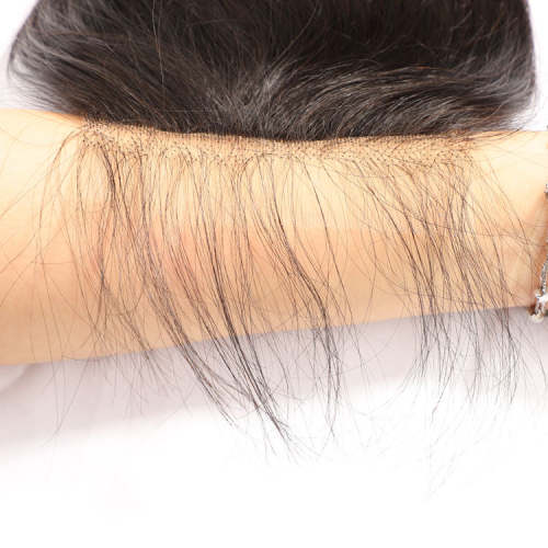 Luxefame Lace Closure 4x4 Illusion Lace Closure Loose Wave ,Invisible Lace Raw Unprocessed Hd Closure