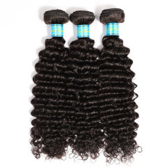 Luxefame Wholesale Bundle Hair Vendors Deep Wave Cheap 10-30inch Raw Virgin Remy Human Hair Weave  Hair Bundles