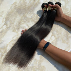 Luxefame Raw Brazilian Straight Human Hair Weave Bundles,Raw Wholesale Bundle Virgin Hair Bundle