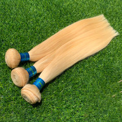 Luxefame Blonde 613 Color 28 30 32 34 36 38 40 Inch Long Brazilian Straight Hair Bundle Human Hair Virgin Brazilian Hair Weave