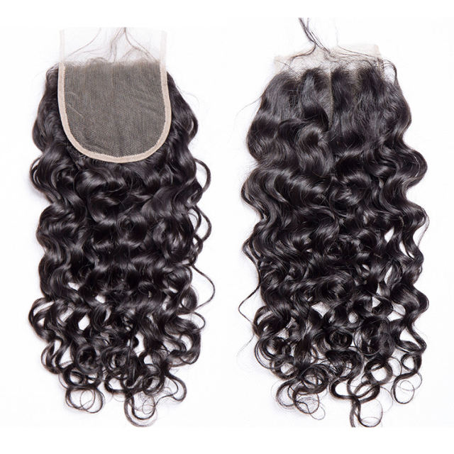 Invisible Lace Raw Unprocessed Hd Closure,4x4 Illusion Lace Closure