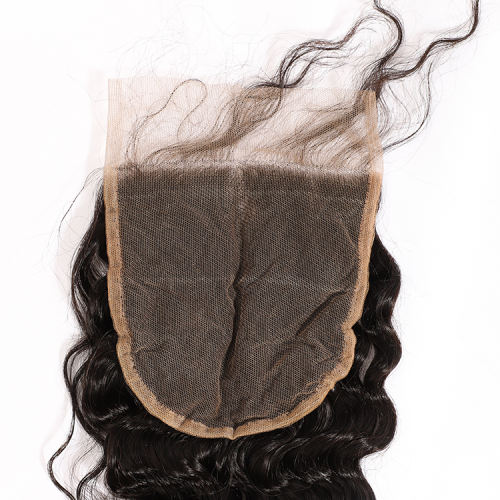 Luxefame Brazilian Deep Wave 5x5 Hd Lace Closures,Free Part 10a  Human Hair Closure