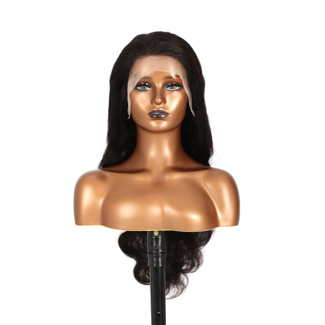 150% density  Lace Frontal Wig Brazilian Human Hair Lace Front Wigs, Hd Lace Frontal Wig For Black Women