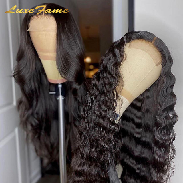 Luxefame Hair  Lace Front Wigs Human Hair Wig Brazilian Body Wave Lace Frontal Wig For Women