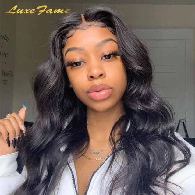 Luxefame Hair  Lace Front Wigs Human Hair Wig Brazilian Body Wave Lace Frontal Wig For Women