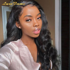 Luxefame Hair Body Wave 13x4 Lace Frontal Wig Human Hair Transparent Lace Wig