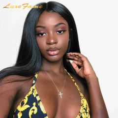 Brazilian 13x4 Lace Frontal Wig  Straight Lace Front Human Hair Wigs For Black Women Transparent Lace Frontal Human Hair