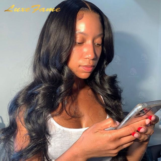 Luxefame Hair  Lace Front Wigs Human Hair Wig Brazilian Body Wave Lace Frontal Wig For Women