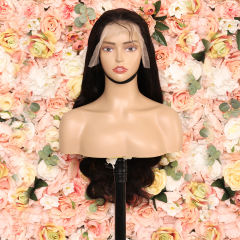 30 Inch Body Wave 13x4  Transparent Lace Frontal Wig Human Hair Wigs Brazilian Preplucked Wigs