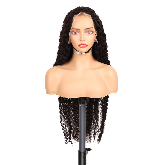 Luxefame Hair Burmese Curly   Human Hair 30 Inch Hair Wigs Curly Human Hair Wig 13x4 Frontal Wigs