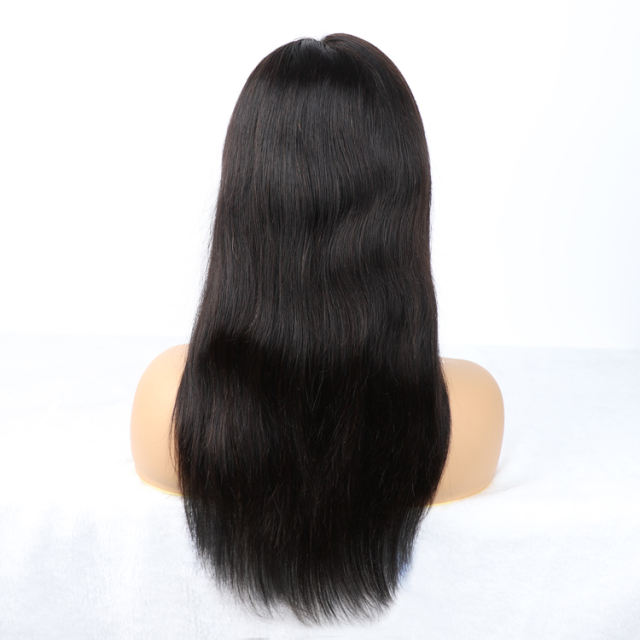 Luxefame  HD 13x4 Silky Bone Straight Lace Front Human Hair Wigs pre plucked black brazilian for wowan