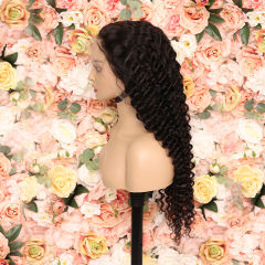 Luxefame 30 Inch Deep Wave 13x4 HD Lace Front Human Hair Wig Human Hair Wigs Brazilian PrePlucked For Women