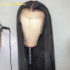 Luxefame Silky Bone Straight Lace Front Human Hair Wigs HD Lace 13x4 Lace Frontal Remy Wig
