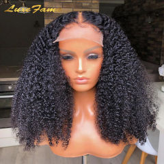 Luxefame 30 Inch Curly Human Hair Wig 13x4 Deep Wave Frontal Wig Water Wave Lace Front Wigs For Black Women