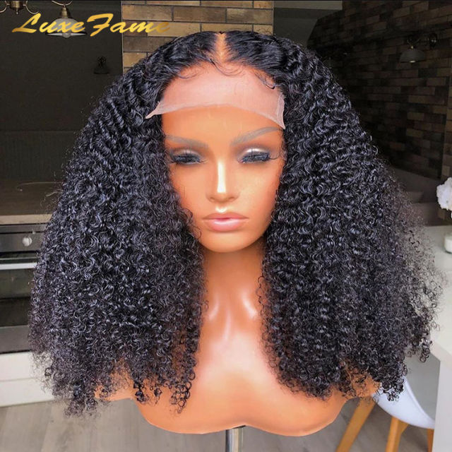 Luxefame 30 Inch Curly Human Hair Wig 13x4 Deep Wave Frontal Wig Water Wave Lace Front Wigs For Black Women