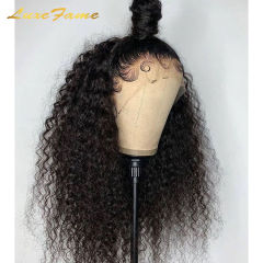 Luxefame 30 Inch Deep Wave 13x4 HD Lace Front Human Hair Wig Human Hair Wigs Brazilian PrePlucked For Women