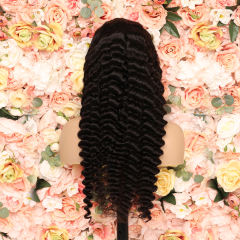 Luxefame 30 Inch Pineapple Wave HD Lace Front Human Hair Wigs Curly Lace Frontal Hair Wig For Black Women