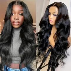 Luxefame Body Wave Human Hair Wigs 180% Density Lace Closure Wig  for Women Body Wave Human Hair Wigs