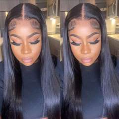 Luxefame Bone Straight 5x5 Lace Closure Wig  Human Hair Wigs For Women