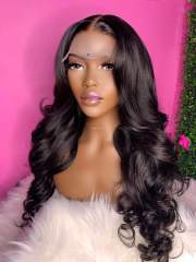 Luxefame 30 Inch Body Wave Human Hair Wigs 4x4 Lace Closure Wig For Women